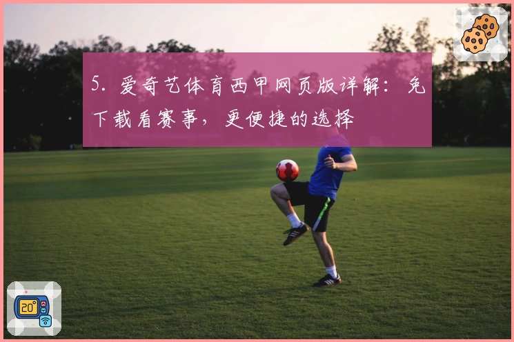 5. 爱奇艺体育西甲网页版详解：免下载看赛事，更便捷的选择